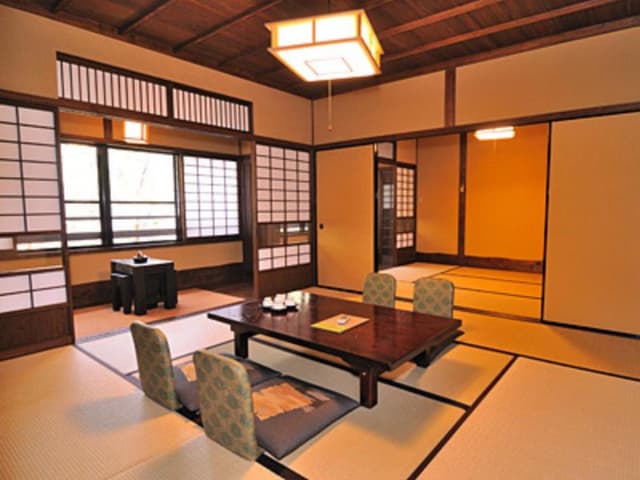 Ho-no-ki Japanese Style Room with 8+8 Tatami and Private Outdoor Onsen - 26.5 sqm