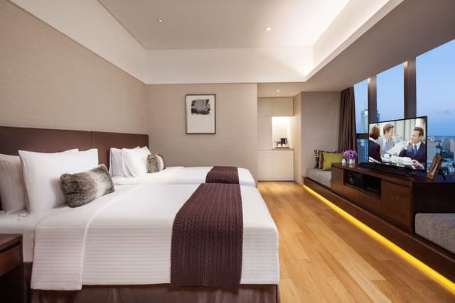 Basic Studio, 2 Twin Beds