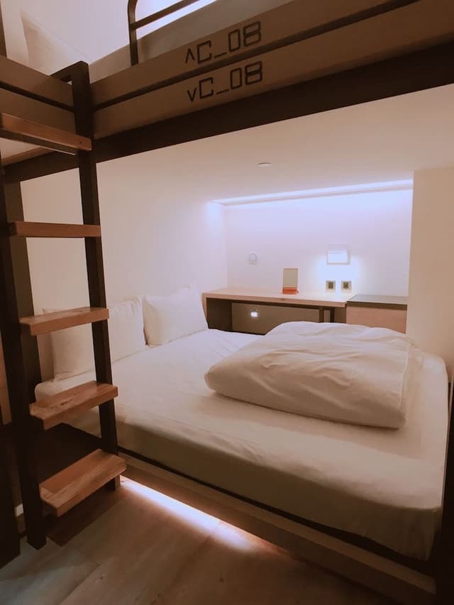 Shared Dormitory, Women only (double size bunk bed)