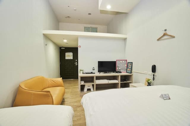 Bunk bed room for 3 persons(1 double bed+1 single bed)