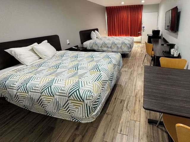 Deluxe Room, 2 Double Beds, Non Smoking, Refrigerator & Microwave