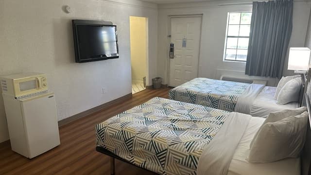 Deluxe Room, 2 Double Beds, Smoking, Refrigerator & Microwave