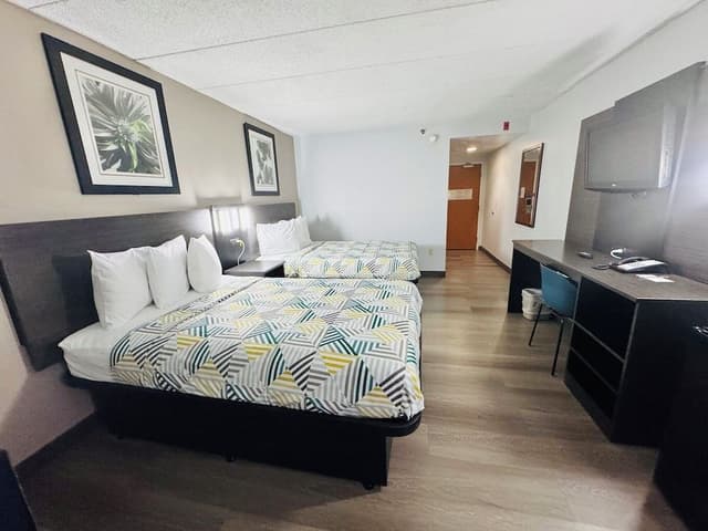 Standard Room, 2 Double Beds, Non Smoking