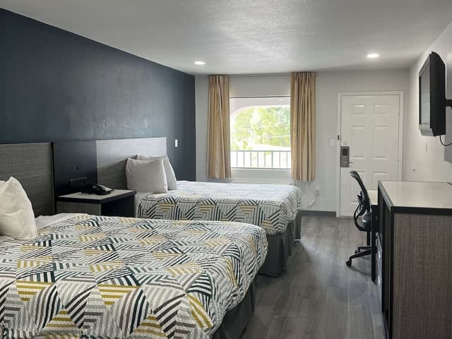 Deluxe Room, 2 Double Beds, Smoking, Refrigerator & Microwave
