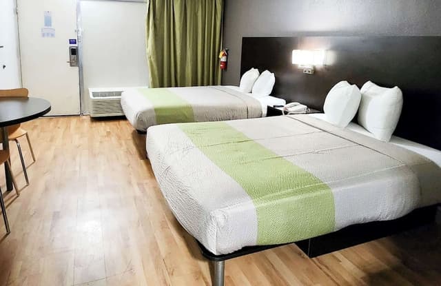 Standard Room, 2 Double Beds, Non Smoking, Refrigerator & Microwave