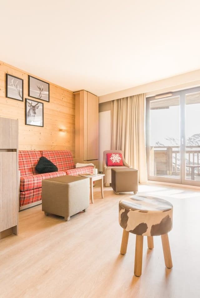 Appartement 6 personnes - 2 chambres - Balcon - Vue montagne