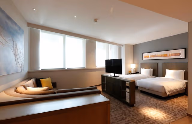 Studio, 1 King Bed with Sofa bed