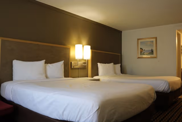 Standard Room, 2 Double Beds, Non Smoking