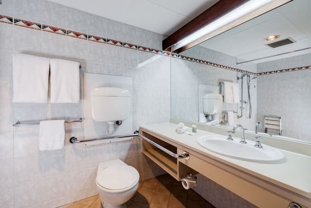 Walk In Shower - Deluxe Queen & Single with Courtyard