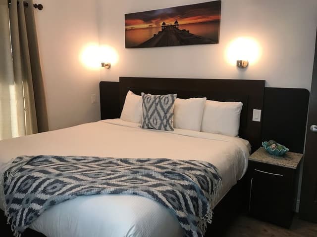 Exclusive Suite 2: 1 Queen, 1 King, 1 Futon