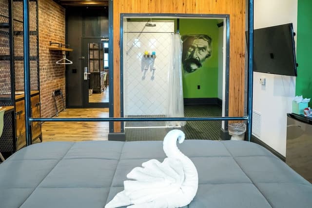 Double Room, Ensuite, City View (306 The Twain Room)