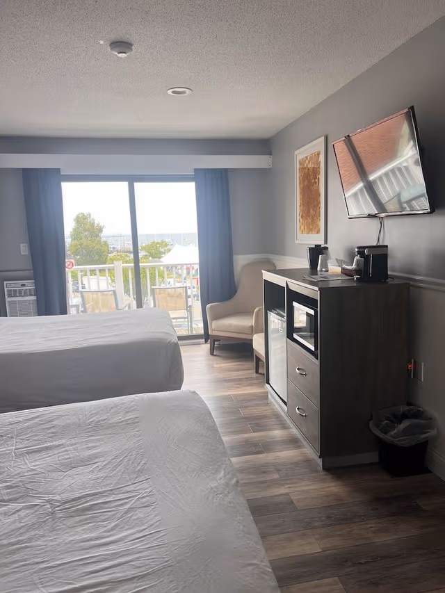 Premier Double Room, 2 Double Beds, Balcony, Harbor View