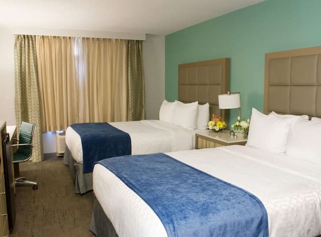 Standard Room, 2 Queen Beds, Non Smoking, Refrigerator & Microwave