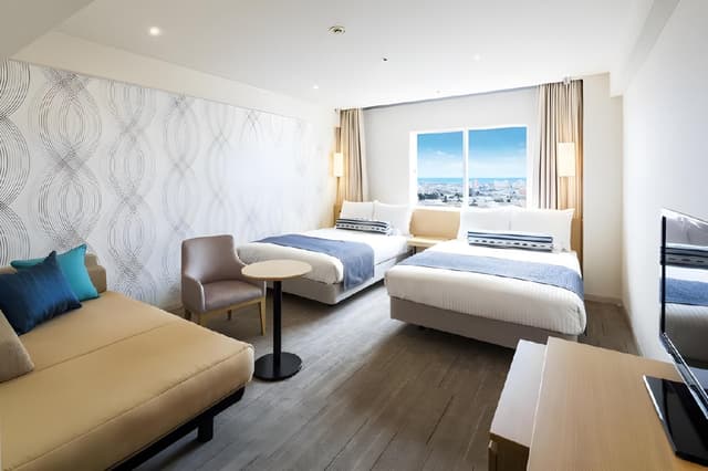 Moderate Twin Room with Ocean View - Non-Smoking