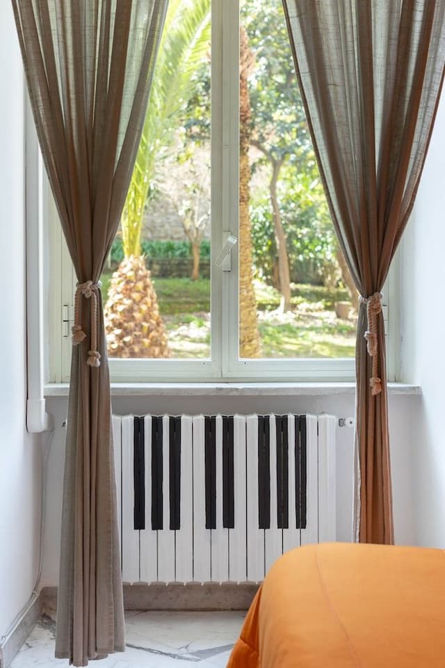 Comfort Room, 1 Queen Bed with Sofa bed, Private Bathroom, Garden View