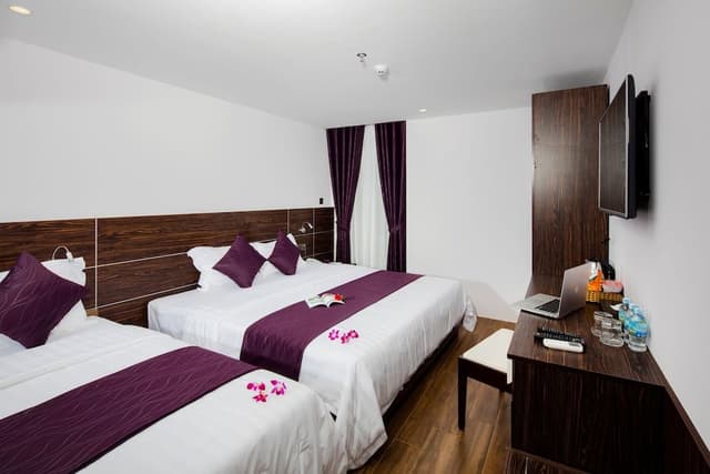 Deluxe Double or Twin Room, Balcony, City View