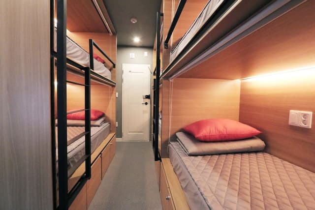 Shared Dormitory, Men only (6 persons)