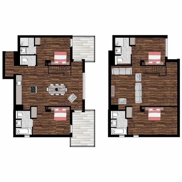 Apartment, 4 Bedrooms