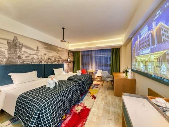 Junxi Yueying Twin Room