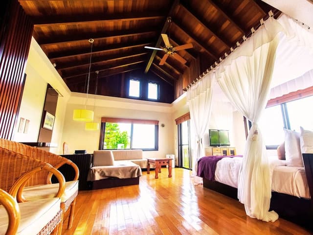Ocean Villa, Sea Side, Double Bed, with Private Terrace, Non Smoking