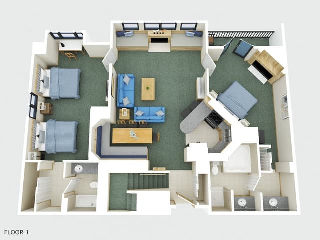 Condo 3 Bedroom