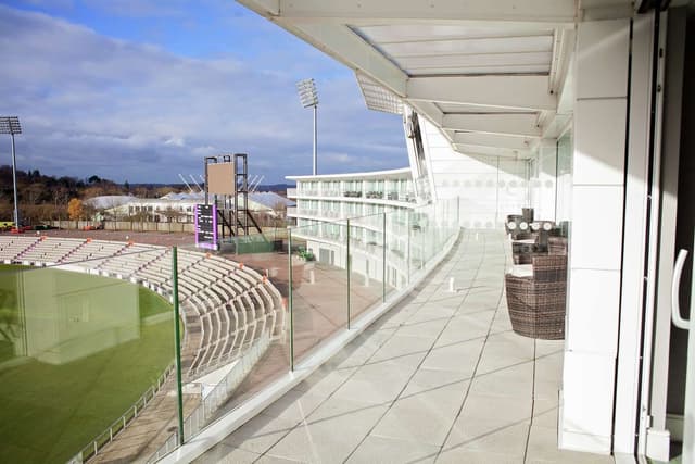 ONE BEDROOM SUITE WITH PITCH VIEW AND BALCONY