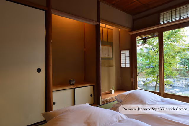 Premium Japanese Style Villa with Garden