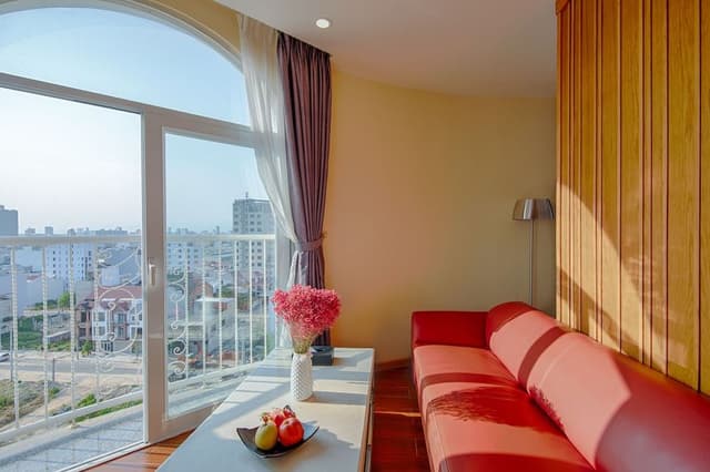 Luxury Suite, Balcony, City View