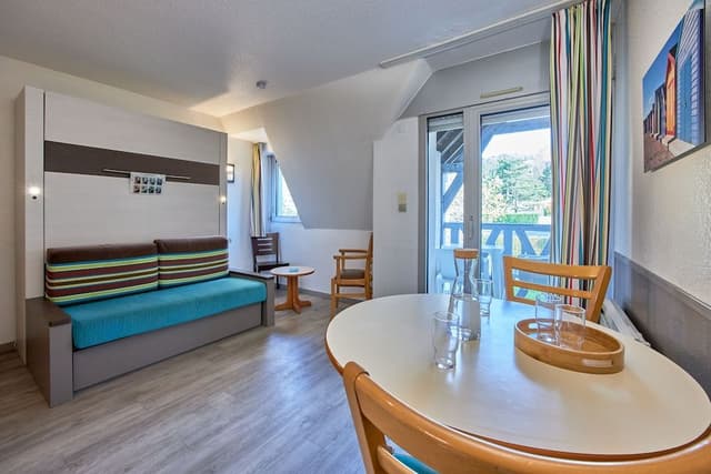 Studio 4 people - 1 sleeping alcove - Terrace or balcony