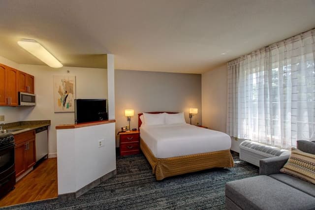 Studio, 1 Queen Bed with Sofa bed