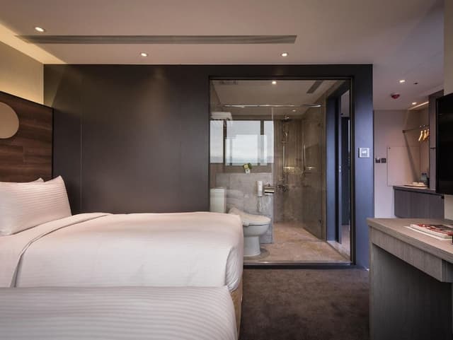 Deluxe City View Twin Room with Balcony