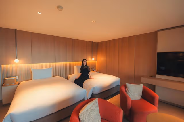 Twin Room Open-air Bath