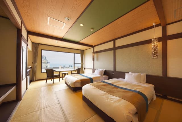 Japanese Modern Room with Twin Bed - Non-Smoking