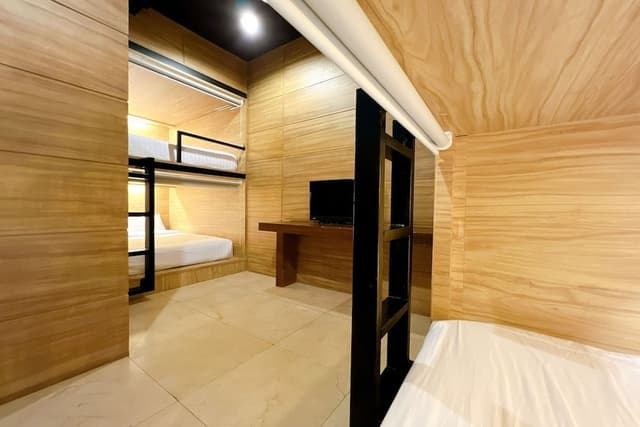 Family Room, Shared Bathroom