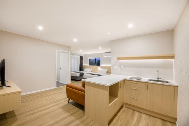 Family Room, 1 Bedroom, Kitchen