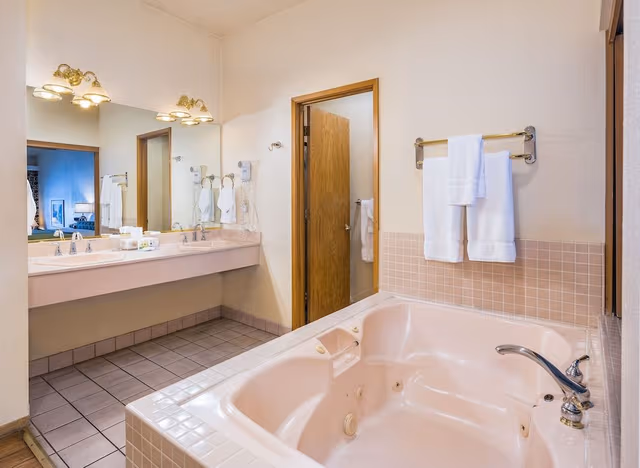 Deluxe Suite, 1 King Bed with Sofa bed, Jetted Tub, Lake View