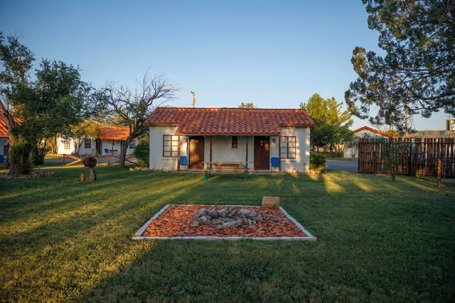 Suite, 2 Double Beds, Courtyard View, Courtyard Area