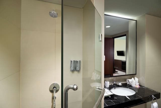 Executive Room, 1 Queen Bed, Smoking, Mountain View