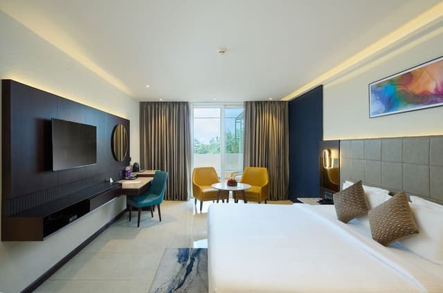 Executive club room with complimentary airport transfers