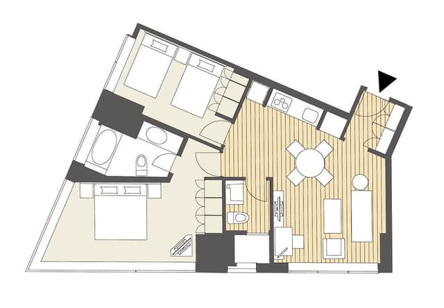 Executive Room, 2 Bedrooms