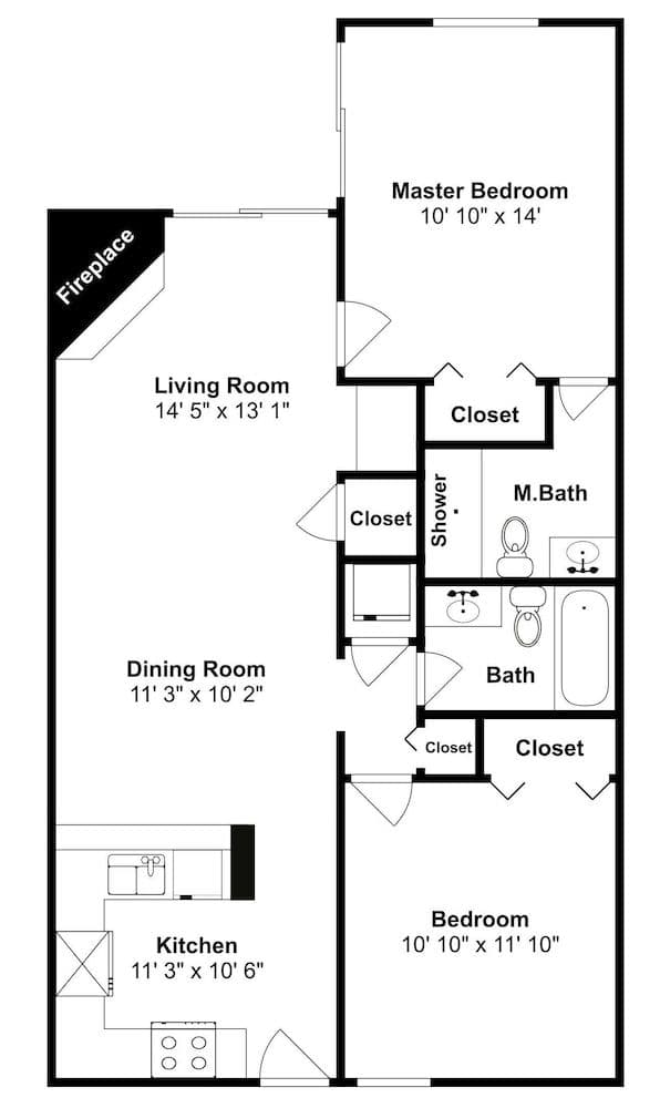 Condo (2 Bedrooms)
