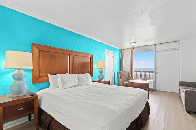 Standard Room, 1 King Bed with Sofa bed, Beach View, Ground Floor
