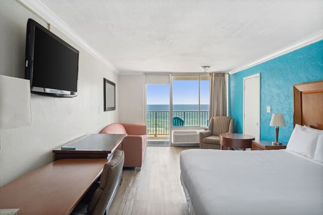 Standard Room, 1 King Bed with Sofa bed, Beach View, Ground Floor