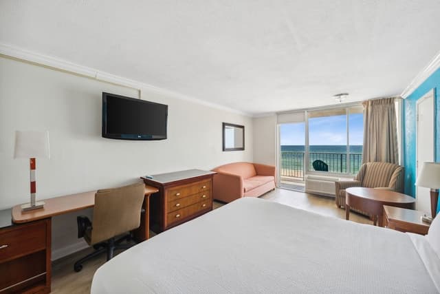 Standard Room, 1 King Bed with Sofa bed, Beach View, Ground Floor