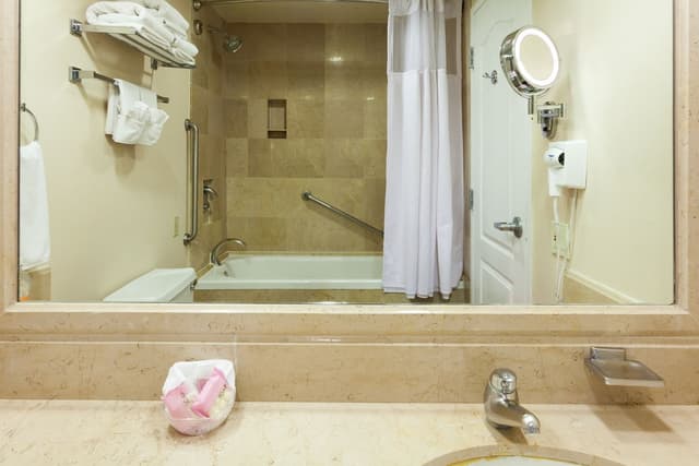 1 King Bed, Non-Smoking, Hairdryer, Coffee Maker, Iron And Ironing Board, Two Phone Lines, Bathtub