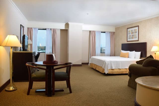 Suite-1 King Bed, Executive Room, Kitchen, Microwave And Refrigerator, High Speed Internet Access, Iron And Ironing Board, Non-Smoking