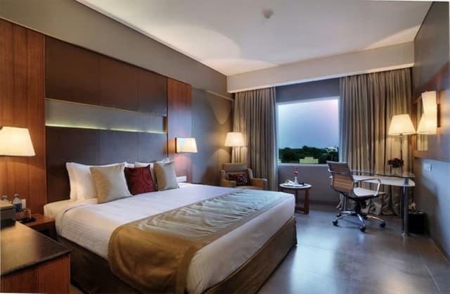 Club Room, 1 Double Bed, City View