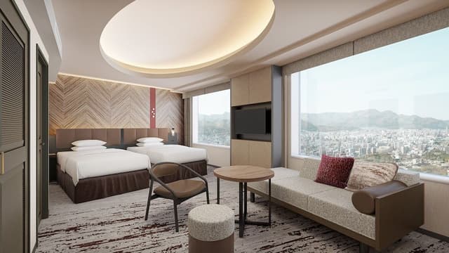 Club Twin Room Club Lounge access included (22nd floor and above, 42sqm), Non Smoking