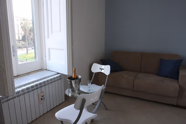 Junior Suite, 1 Double Bed with Sofa bed, Ensuite, Partial Sea View