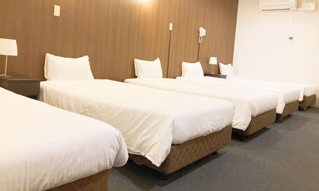 Family Room, Non Smoking (5 Single Beds)